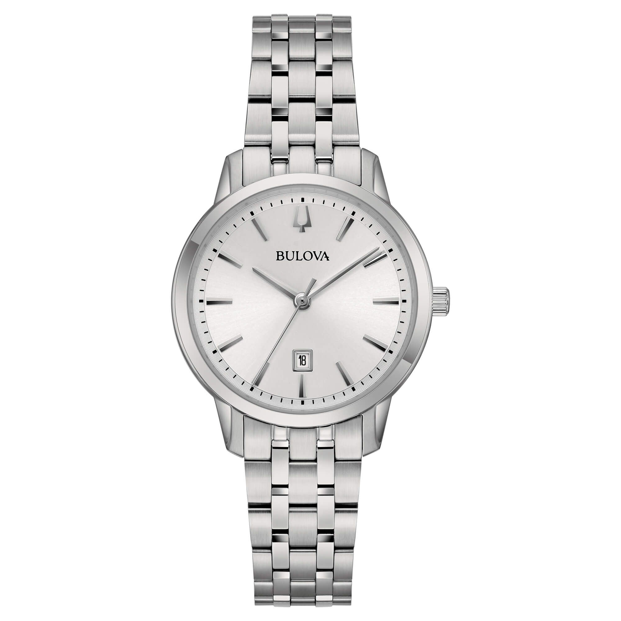 Orologio Bulova Sutton Lady Silver Steel