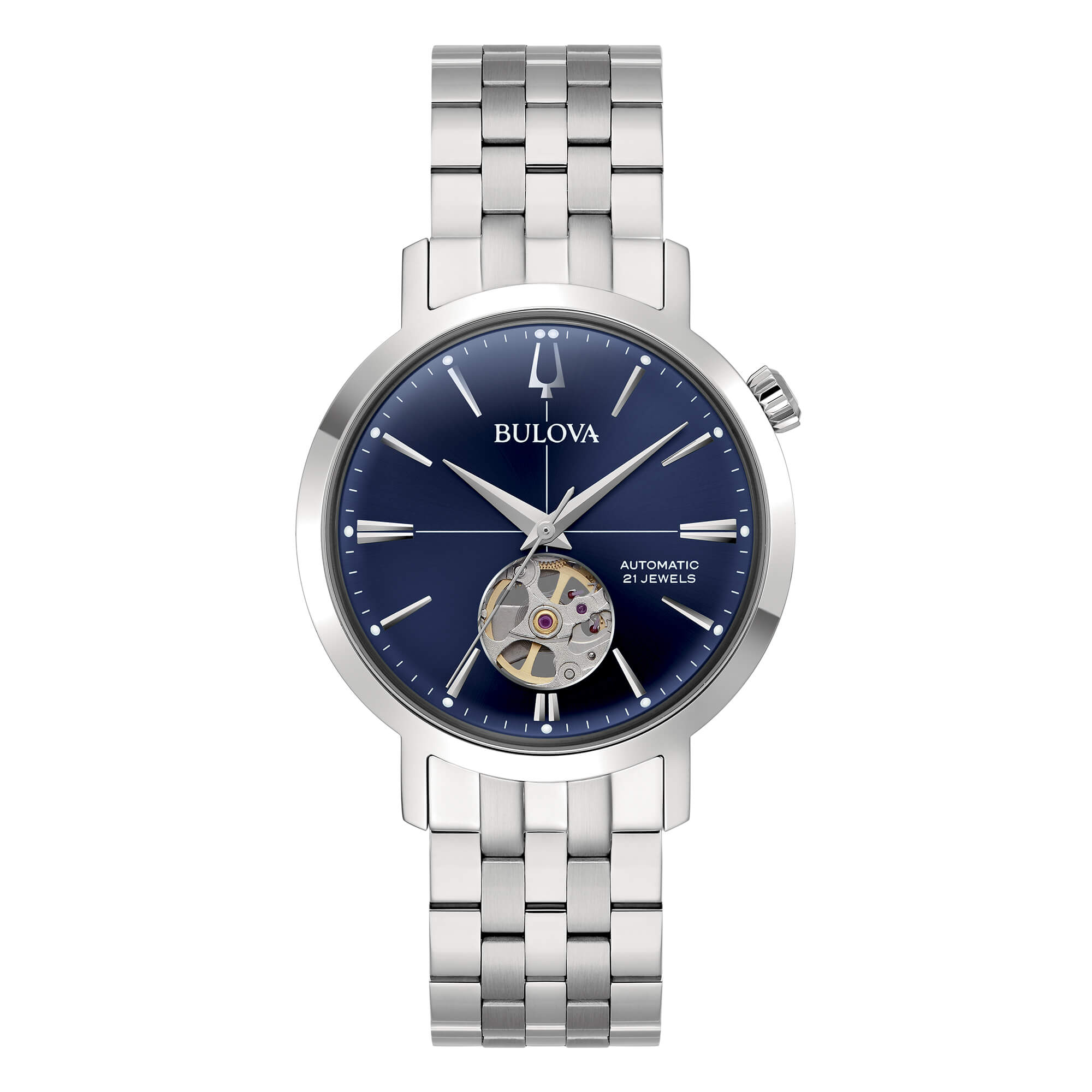 Orologio Bulova Aerojet Automatic 38 mm Blue Steel