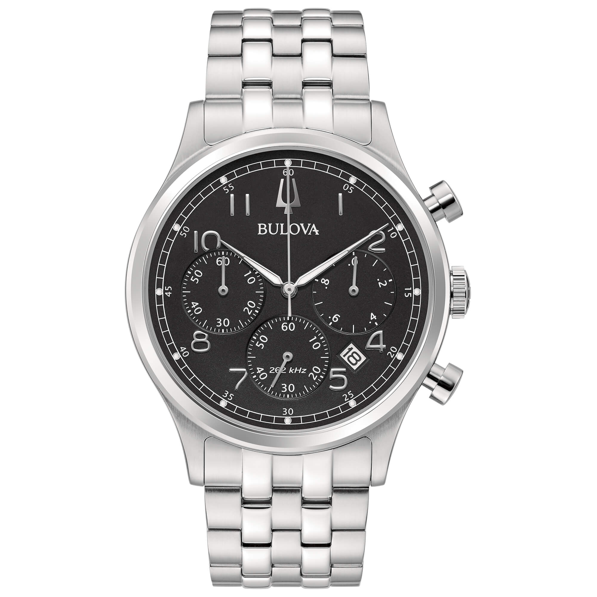 Orologio Bulova High Precision Chrono Black Steel