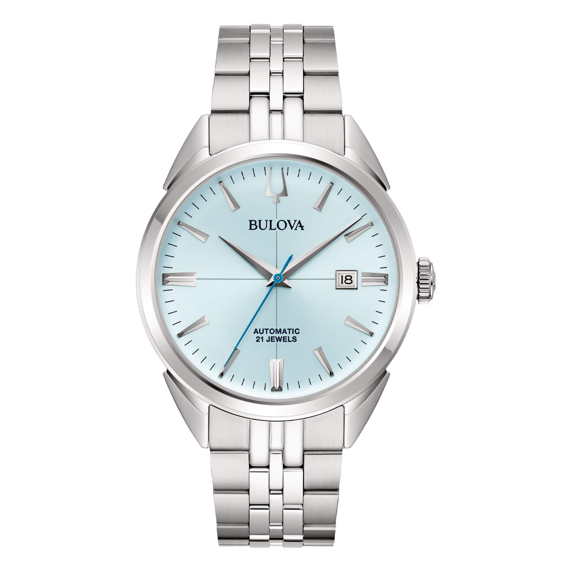Orologio Bulova Sutton Automatic Ice Blue Steel