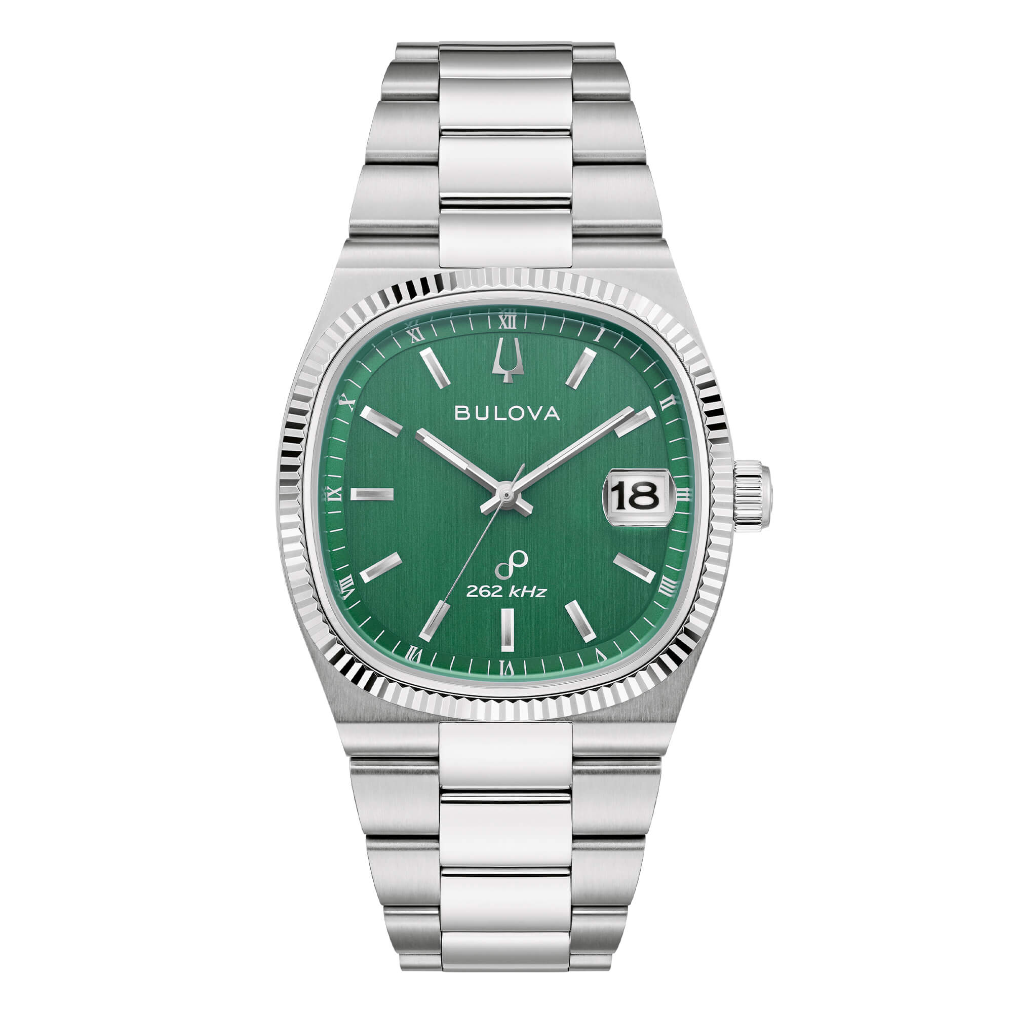 Orologio Bulova Super Seville Gent Silver Emerald