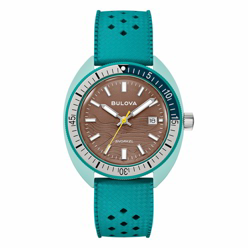 Orologio Bulova Snorkel Oceanographer Teal & Brown