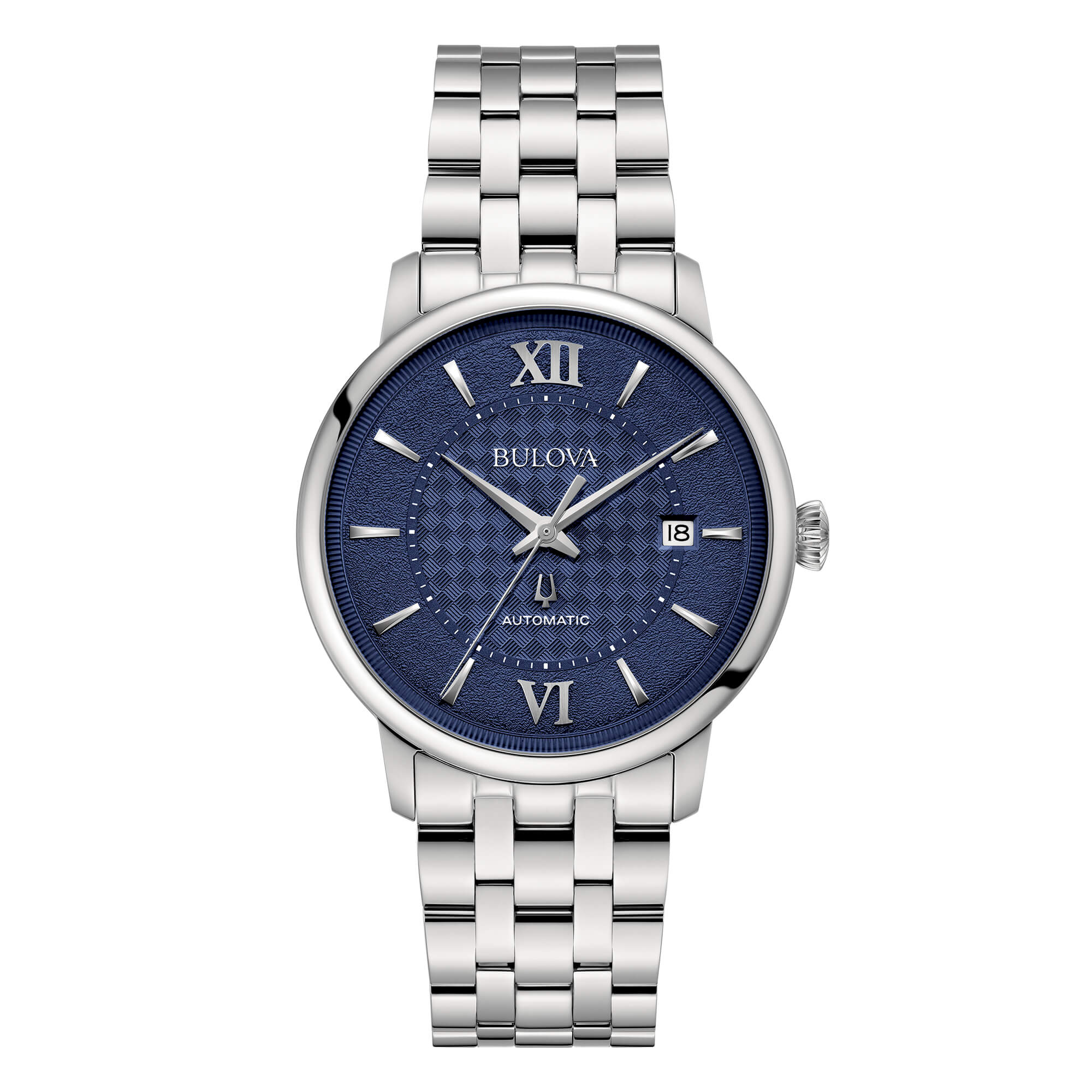 Orologio Bulova Hudson Automatic Blue Dial Steel