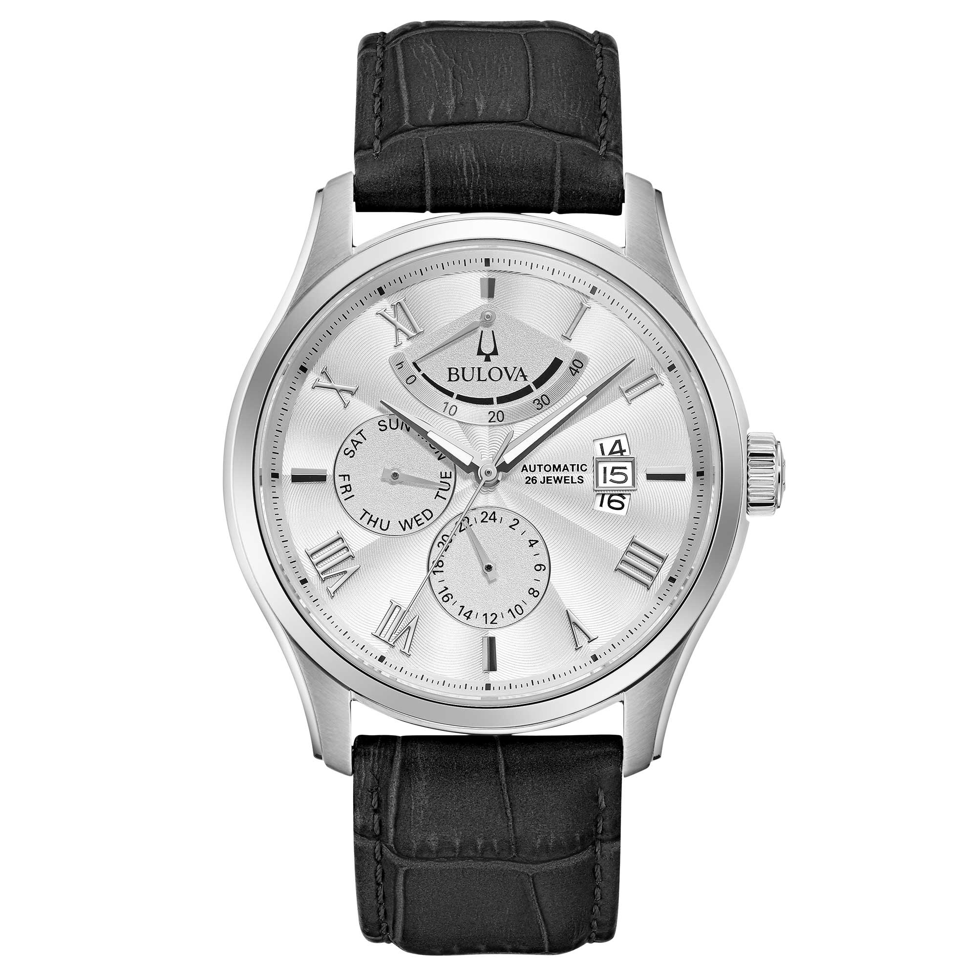 Orologio Bulova Wilton Power Reserve Automatic Silver