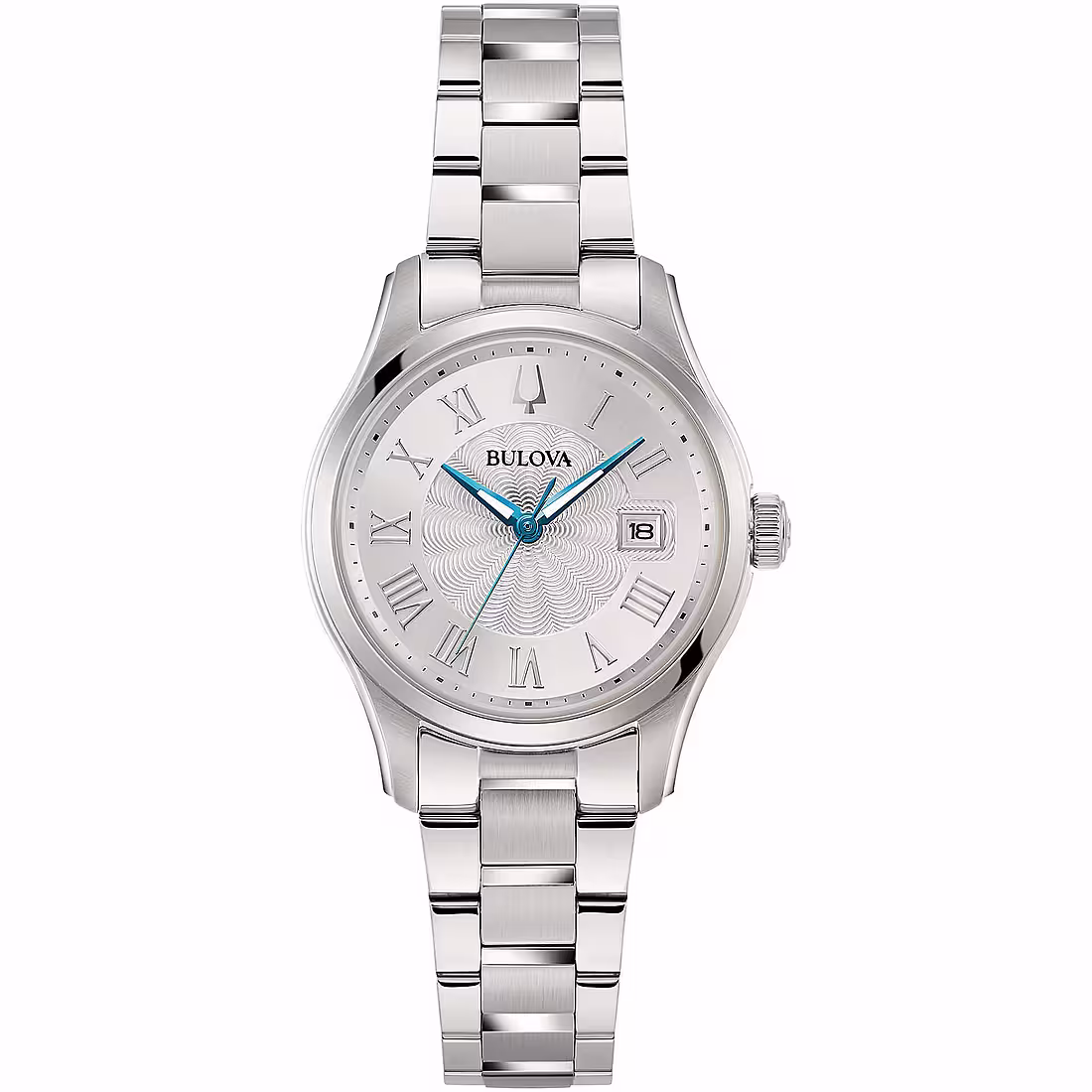 Orologio Bulova Classic Lady Silver Blue Hands