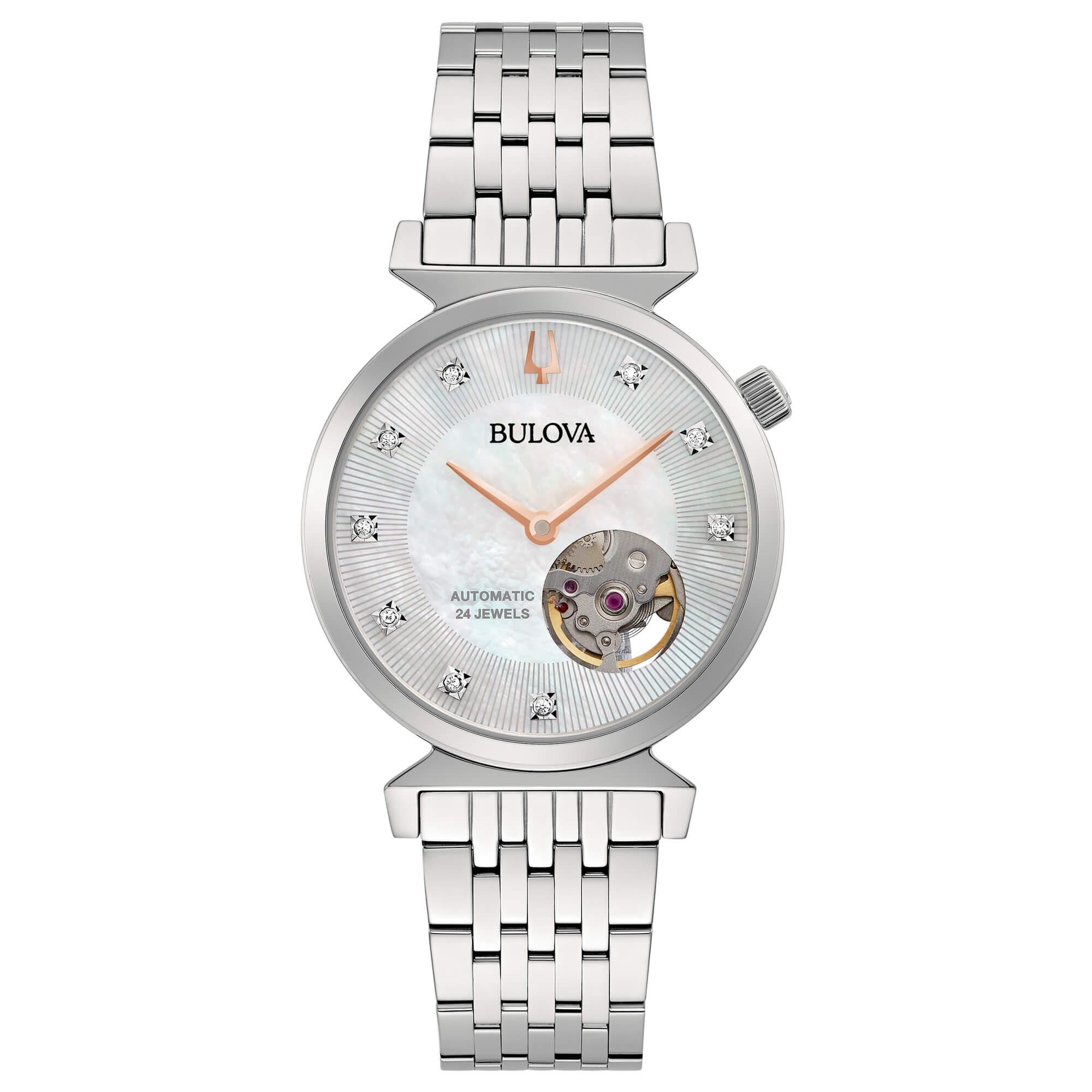 Orologio Bulova Regatta Lady Automatic Open Heart