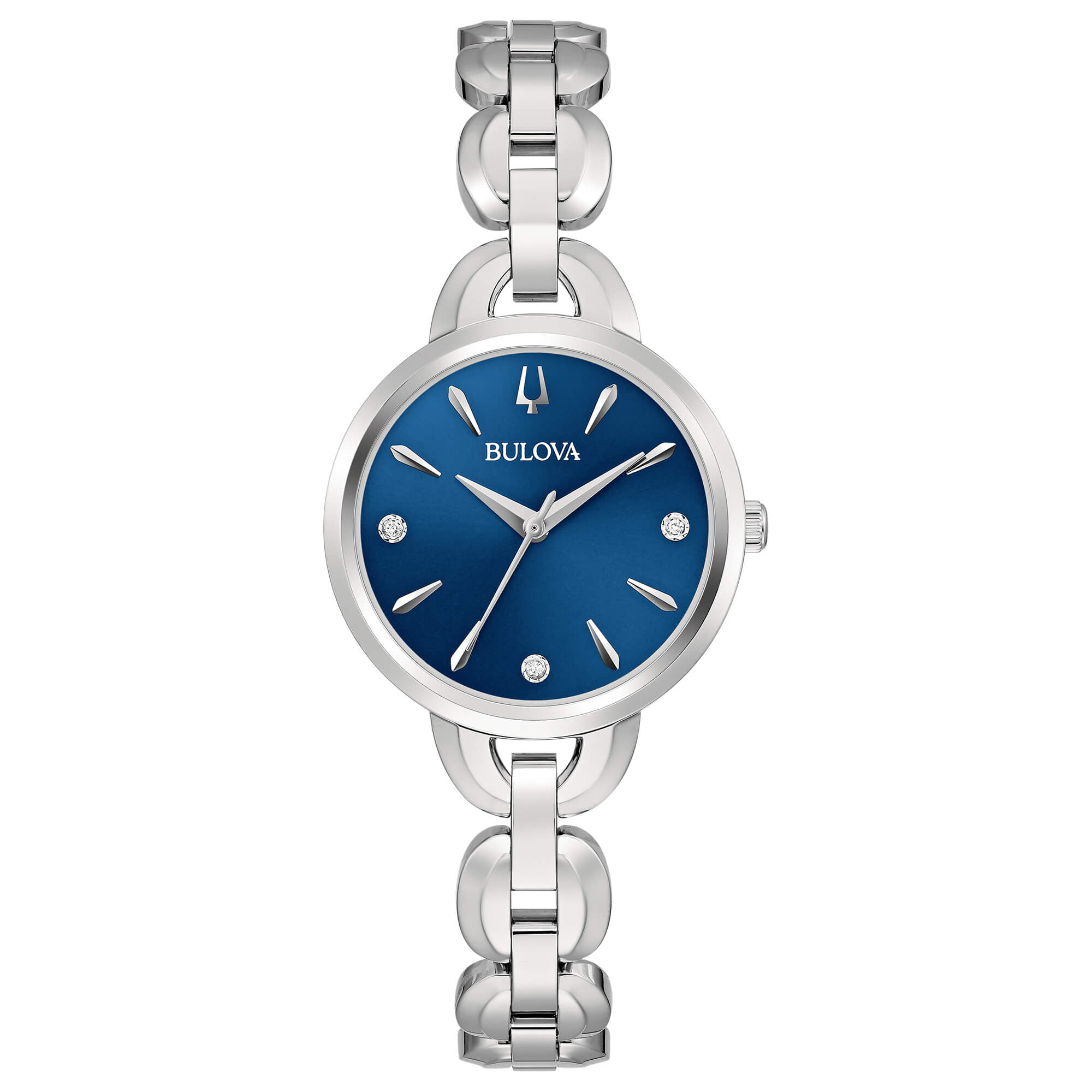 Orologio Bulova Classic Lady Blue & Diamonds