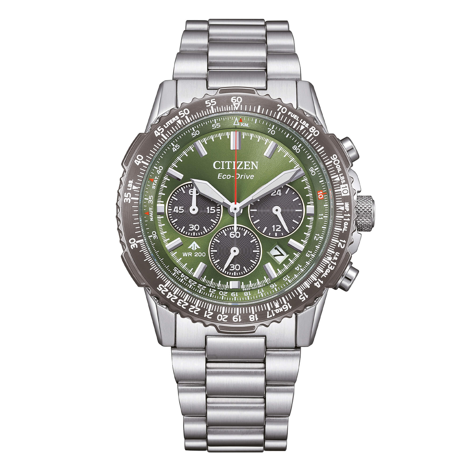 Orologio Citizen Promaster Navihawk Verde