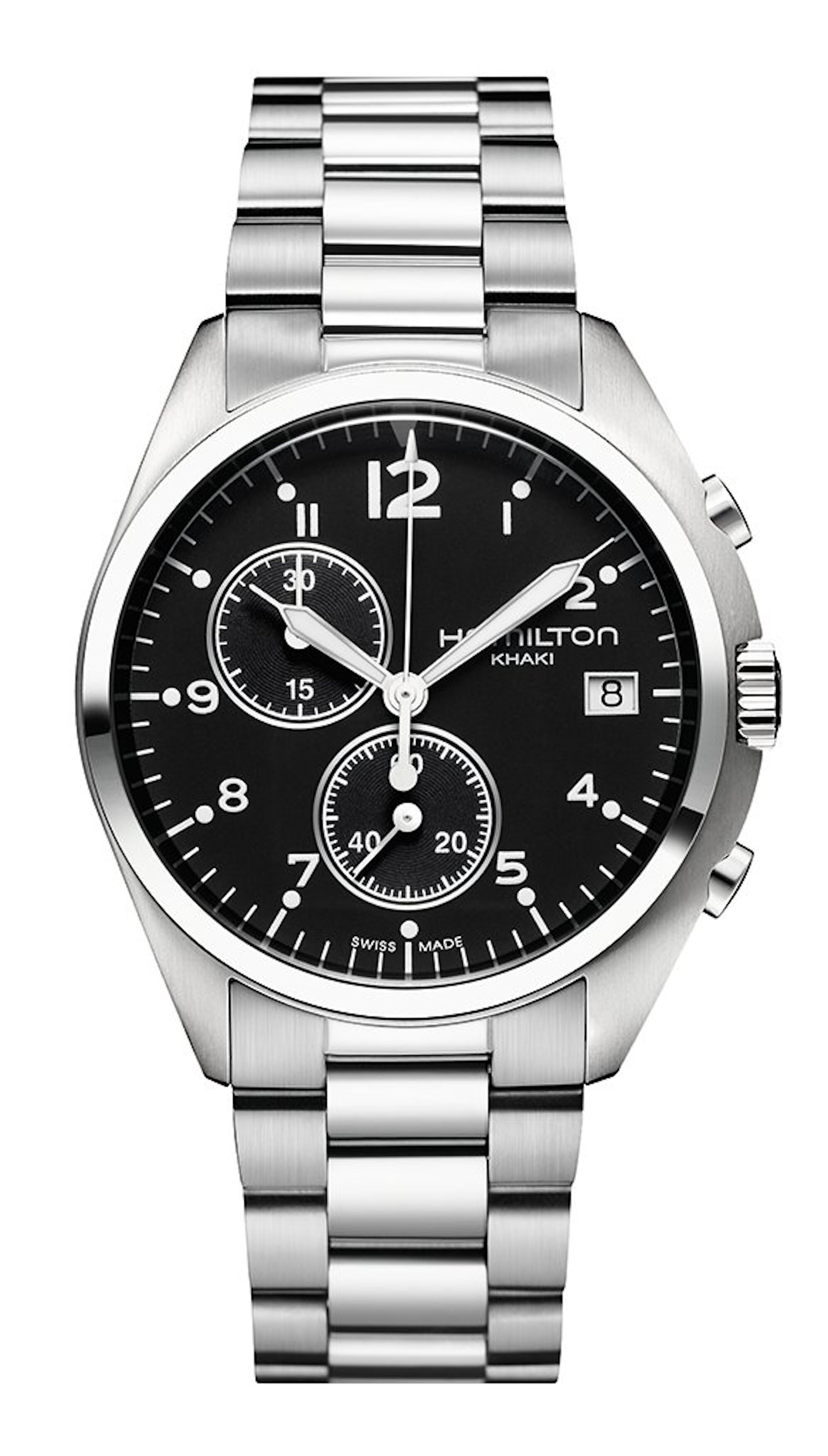 Orologio Hamilton Khaki Aviation Pilot Pioneer Chrono Quartz
