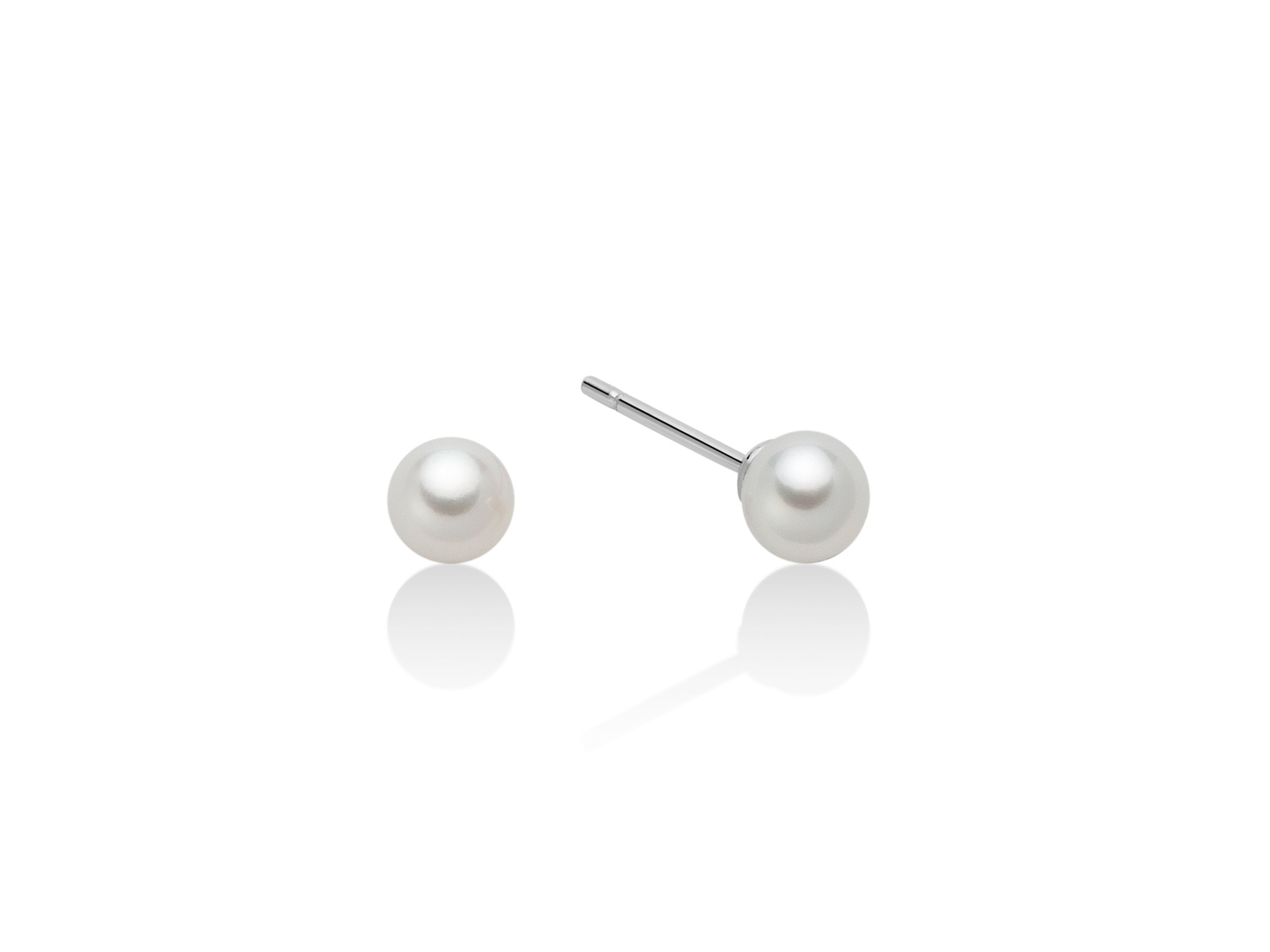Orecchini Miluna di perle 4-4,5mm