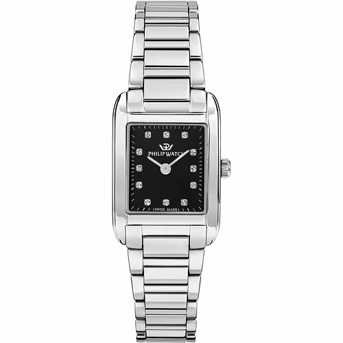 Orologio Philip Watch Museum Lady Black Diamonds