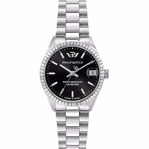 Orologio Philip Watch Caribe Lady "Black Sunray"