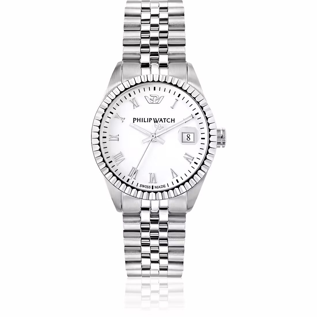 Orologio Philip Watch Caribe Lady "Classic Roman Silver"