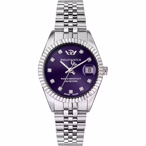 Orologio Philip Watch Caribe Urban Lady Amethyst & Diamonds Jubilee