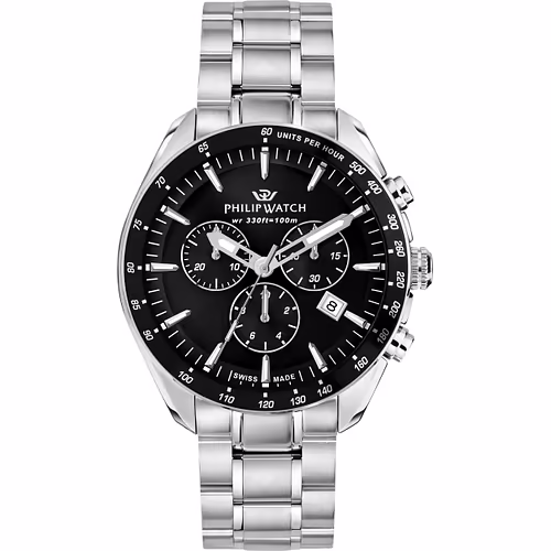 Orologio Philip Watch Blaze Cronografo Nero