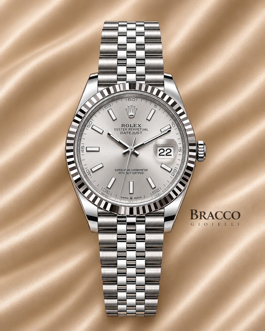 Rolex Datejust 41mm Silver Jubilee