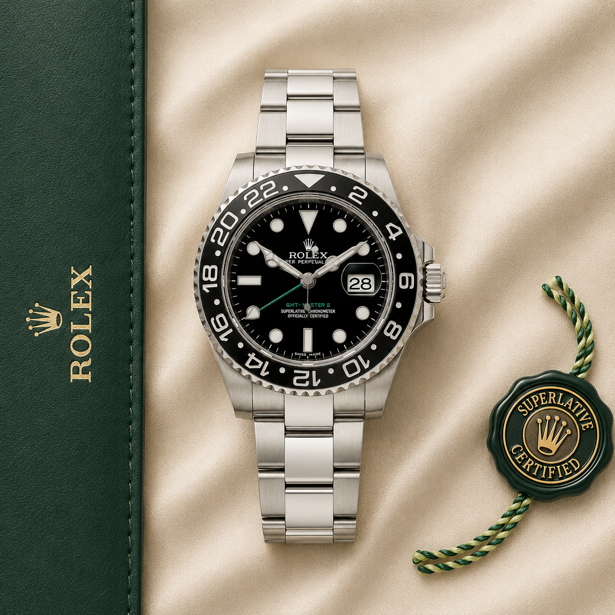 Rolex GMT MASTER II Ceramica Nera